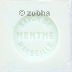 Savon de Marseille 100g Soap Cube Mint (Menthe)