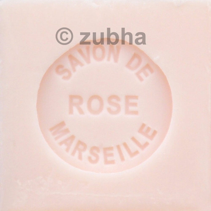 Savon de Marseille 100g Soap Cube Rose