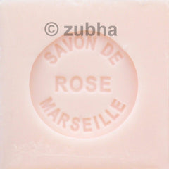 Savon de Marseille 100g Soap Cube Rose