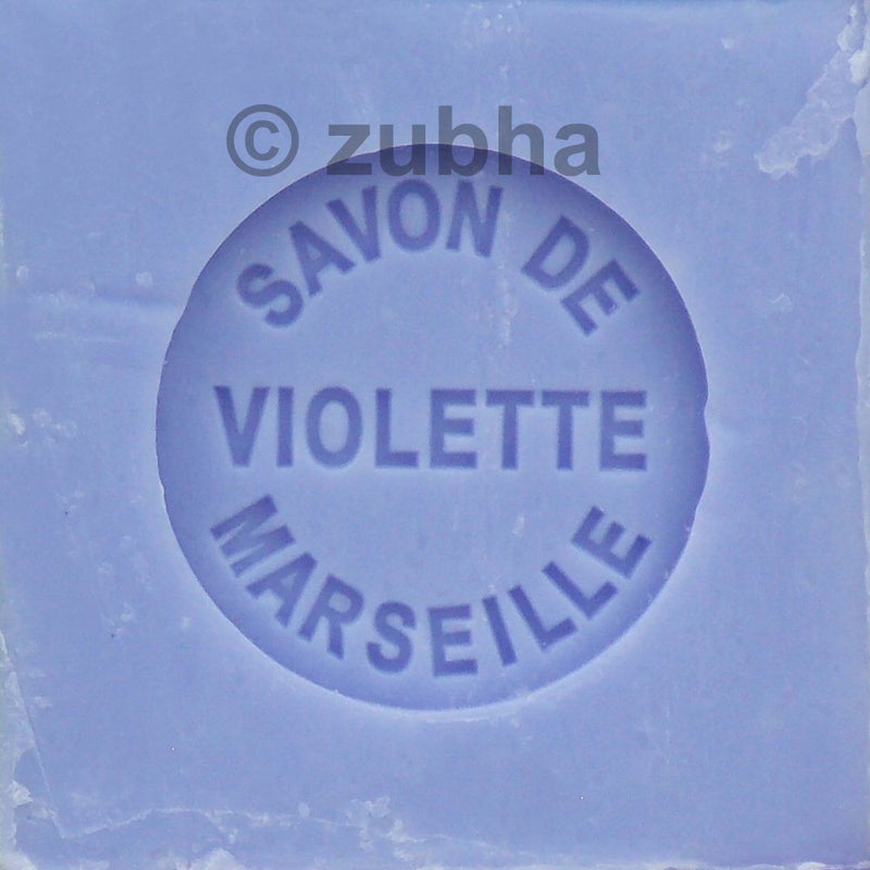 Savon de Marseille 100g Soap Cube Violet (Violette)