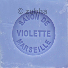 Savon de Marseille 100g Soap Cube Violet (Violette)