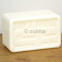 Almond (Amande) 250g Savon de Marseille French Soap with Shea Butter