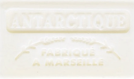 125g Savon de Marseille enriched with organic shea butter - ANTARCTIC (Antarctique) Fragranced French Soap 