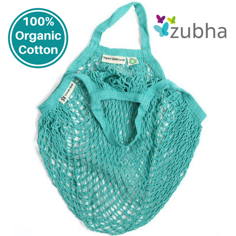Organic cotton top string bag
