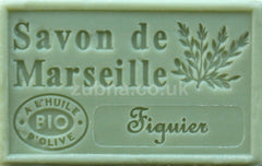 125g Savon de Marseille - FIG (Figuier) Fragranced French Soap, Vegetable Soap