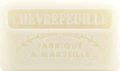 125g Savon de Marseille enriched with organic shea butter - HONEYSUCKLE (Chevrefeuille) Fragranced French Soap