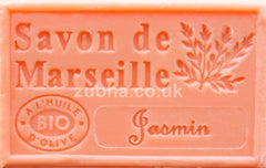 125g Savon de Marseille - Jasmine (Jasmin) Fragranced French Soap, Vegetable Soap