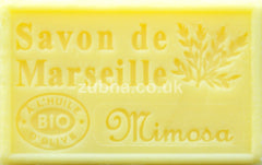 125g Savon de Marseille - Mimosa Fragranced French Soap, Vegetable Soap