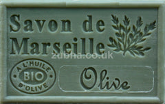 125g Savon de Marseille - Olive Oil (Huile d'Olive) Fragranced French Soap, Vegetable Soap