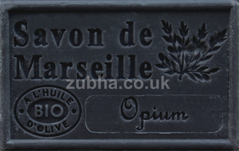 125g Savon de Marseille - Opium Fragranced French Soap, Vegetable Soap