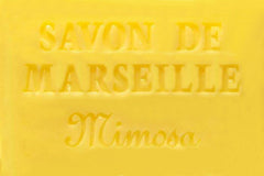 60g Savon de Marseille - Mimosa Fragranced French Soap, Vegetable Soap