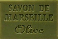 60g Savon de Marseille - Olive Fragranced French Soap, Vegetable Soap, Guest Soap, Travel Soap