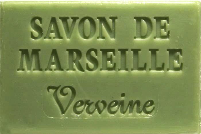 60g Savon de Marseille - Verbena (Verveine) Fragranced French Soap, Vegetable Soap, Guest Soap, Travel Soap